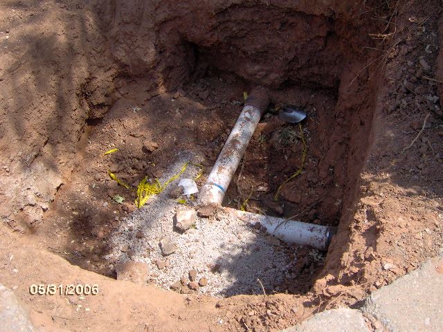 Installation of New Pipes