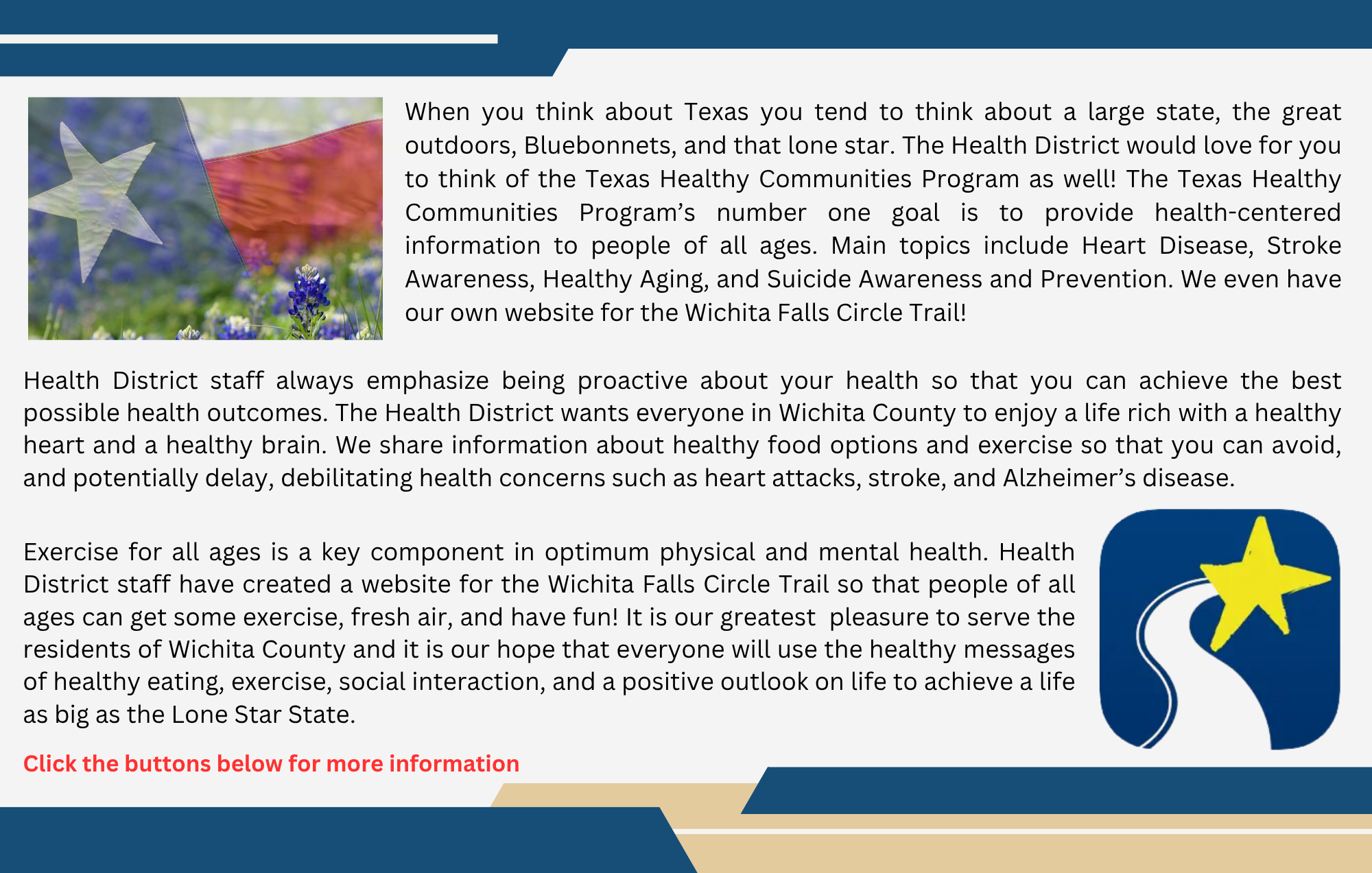 Texas Healthy Communities Landing