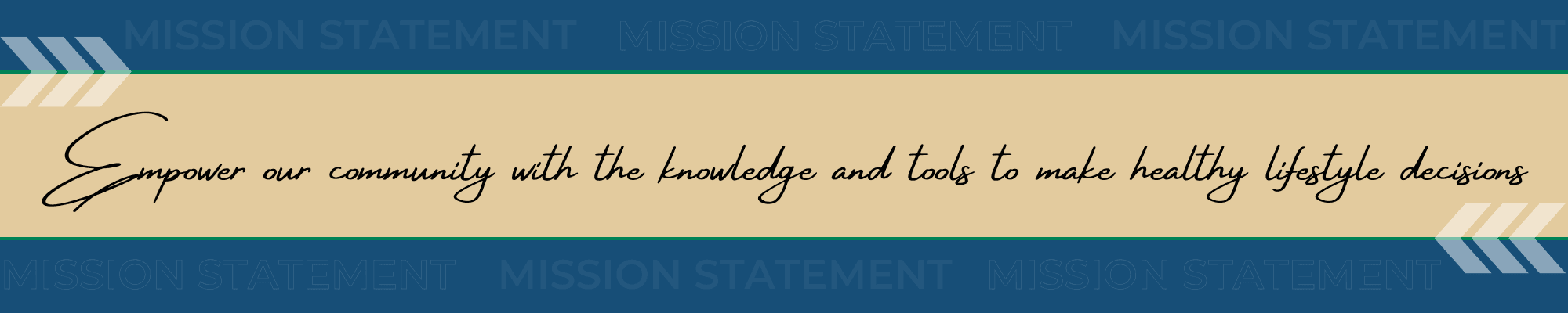 Wellness Division Mission Statement