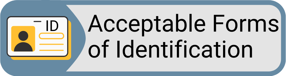 Acceptable Forms of Identification Button