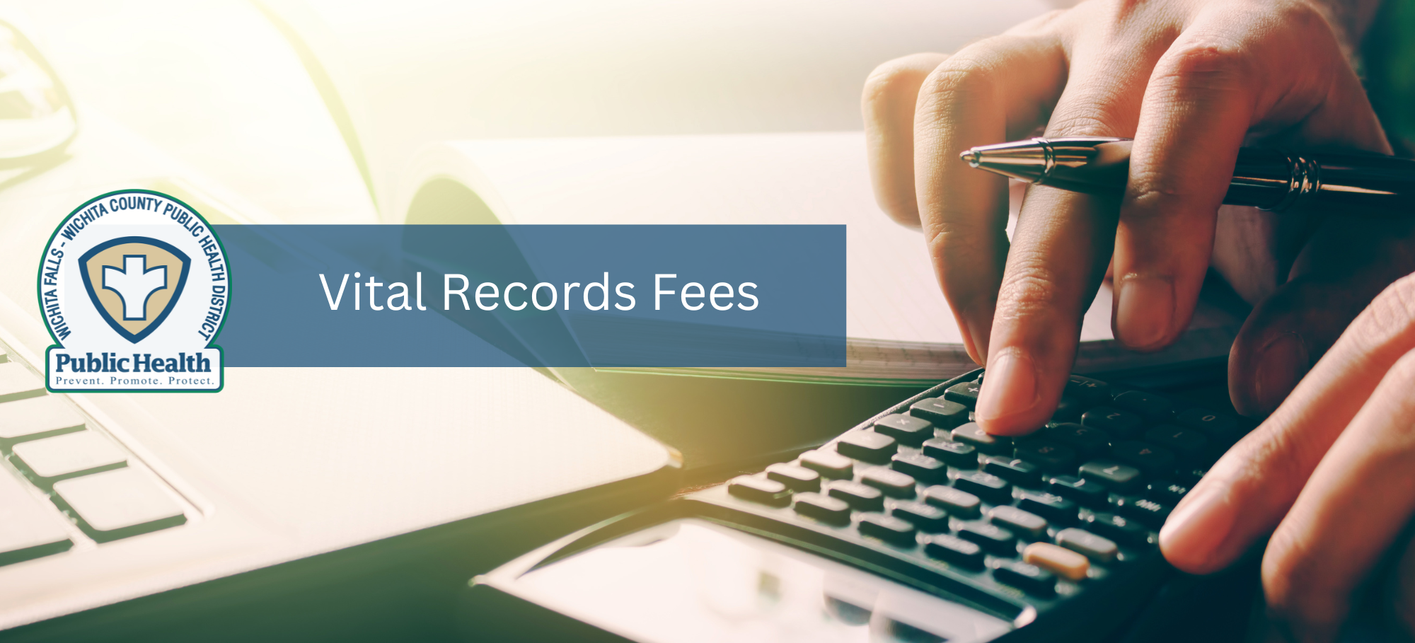 Admin sub pages_ Vital Records Fees
