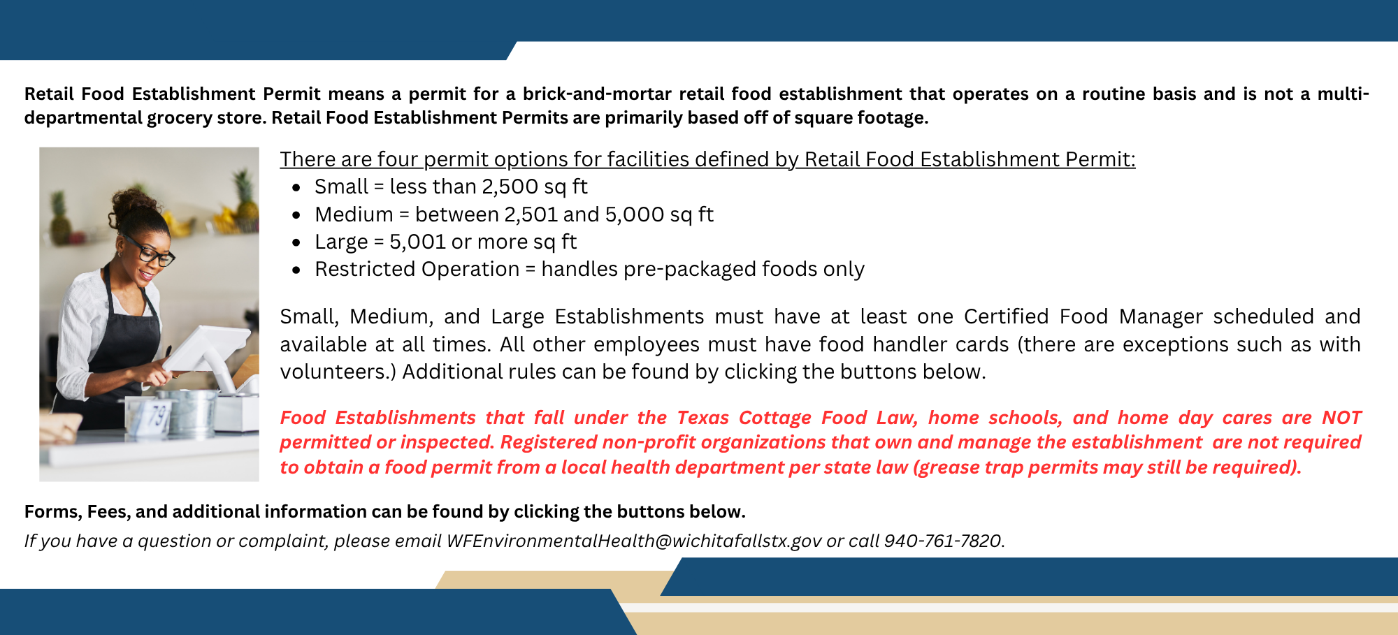 Retail Food Establishment Permit 2