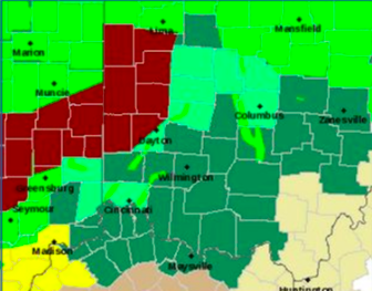 Flood Warnings, Watches, Map Example
